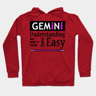 Gemini Quote 3 Hoodie